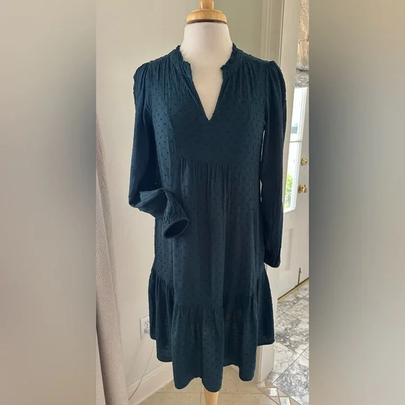 slim fit dress slacks Tropicale Twist Swing Dress-FINAL Sale L main image 1